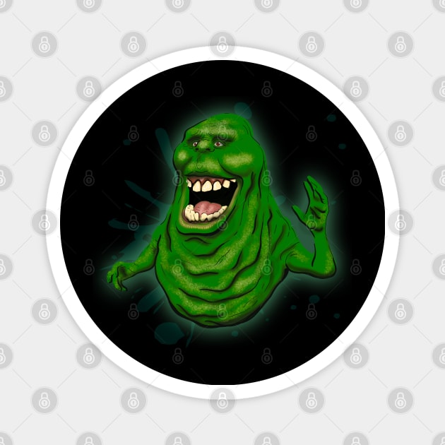 Slimer Magnet by PopArtCult